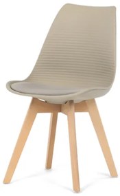 Jedálenská stolička Autronic 48x82 cm hnedá plast CT-X7055 CAP