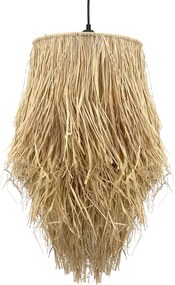 Toolight Toolight, stropné svietidlo 1xE27 APP1322-1CP, prírodná-čierna, OSW-02429