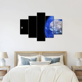 Obraz Mesiaca a Zeme (150x105 cm)