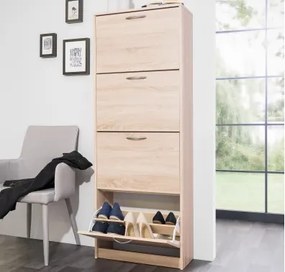 Botník Mainz, 4-dverový, dub sonoma%