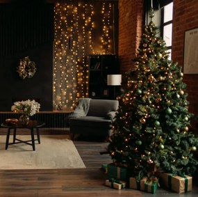 LED záves GL2007 s diaľkovým ovládaním (304 LED)