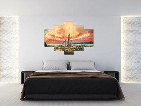 Obraz - Maľované mesto (150x105 cm)