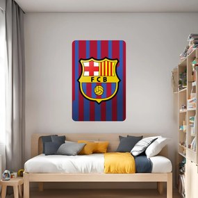 FC Barcelona - textilná nálepka na stenu