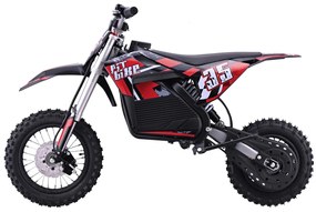 Elektrický detský PIT BIKE s batériovým motorom - červený