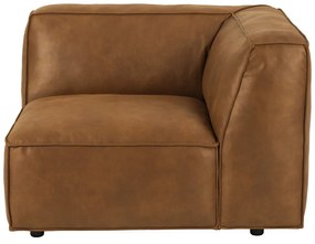 Koňakovohnedý modul pohovky (pravý roh) Fairfield Kentucky – Bonami Selection