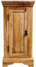 Skrinka do kúpeľne Guru 40x80x35 indický masív mango Mango natural