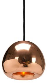 Tom Dixon Void Mini závesné LED svetlo Ø 15 cm meď