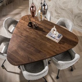 Jedálenský stôl Trojuholník 20-29 Arcadia 165cm Drevo Hnedá Acacia  - Komfort-nábytok