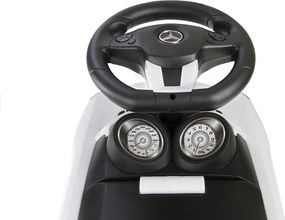 LEAN CARS Detské odrážadlo Mercedes-Benz SLS AMG biele