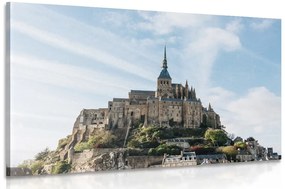 Obraz hrad Mont-Saint-Michel - 120x80