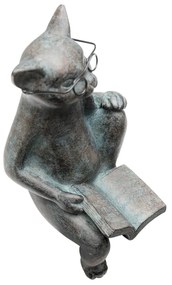Cats Life soška sivá 18 cm