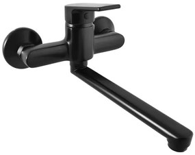 RAV SLEZÁK Colorado drezová - umývadlová batéria bez výpuste 100 mm čierna matná co101.0/24cmat CO101.024CMAT