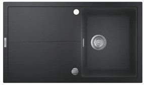 GROHE 31640AP0 - Kompozitný drez K400 860 × 500 mm granit/čierna