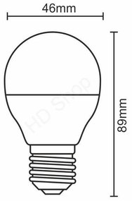 NEDES LED 8W-G45/E14/SMD/3000K
