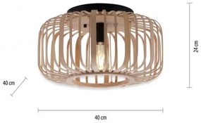 Leuchten Direkt 11412-79 - Prisadený luster RACOON 1xE27/40W/230V pr. 40 cm