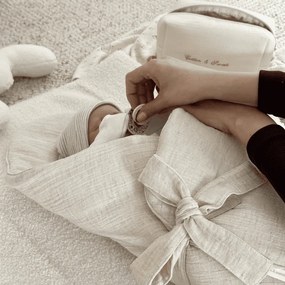 Mušelínová zavinovačka prírodná 70x70cm