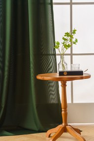 Záves OXFORD LIGHT 140x250 cm, tmavozelený Zavesenie: Kovové krúžky