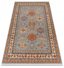 Vlnený kusový koberec Surat modrý 200x290cm