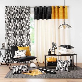 Okrovožltý prateľný koberec 50x80 cm Juline – douceur d'intérieur