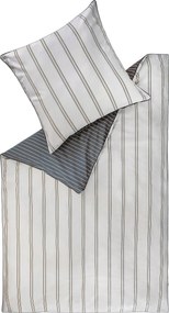 XXXLutz POSTEĽNÁ BIELIZEŇ, renforcé, antracitová, krémová, sivá, 140/220 cm Esprit - Obliečky & plachty - 003021048602