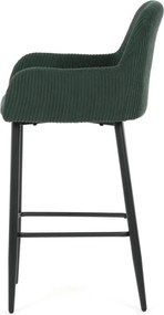Barová stolička zelená AUB-V4009 GRN6