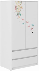 Detská šatníková skriňa B9 - LÍŠKA