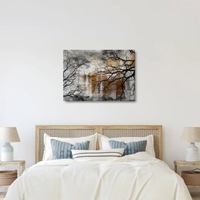 Obraz - Siluety stromov (70x50 cm)