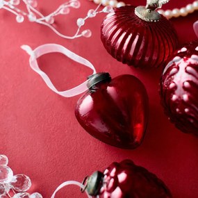 Závesná vianočná dekorácia INDIS červená 712265