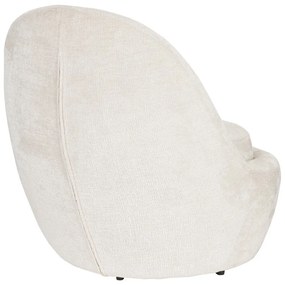 Krémové kreslo Nash – White Label