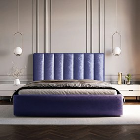 PROXIMA.store - Luxusná čalúnená posteľ FERN ROZMER: 160 x 200 cm, TYP ROŠTU: KOVOVÝ ROŠT
