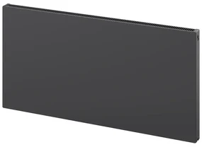 Mexen, Mexen Flat CF11 panelový radiátor 600 x 1600 mm, bočné pripojenie, 1253 W, antracit - W411F-060-160-66