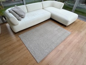 Vopi, Kusový koberec Capri svetlo béžový, 50x80, béžová, chodba / predsieň