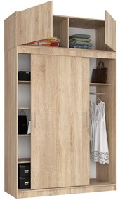 Nástavec na skříň CLP S150 dub sonoma