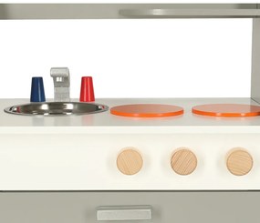 KIK MDF drevená kuchynka pre deti veľká rúra