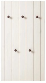 Biela predsieňová zostava z borovicového dreva 55x100x2 cm Anita – Støraa