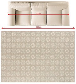 Koberec Liva sand 160x230 cm