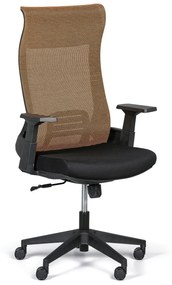 Kancelárska stolička HARPER 1+1 ZADARMO, hnedá