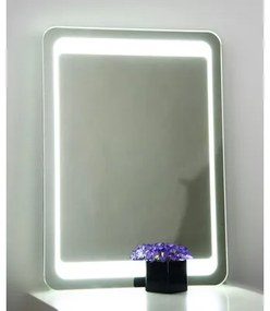 Kúpeľňové zrkadlo Stella LED 80x60 cm