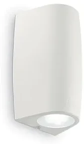 Vonkajšie nástenné svietidlo IDEAL LUX  Keope AP1 Small Bianco 147765
