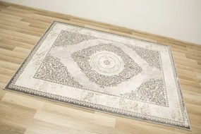 Koberec Garda P0540 Ornament sivý / krémový