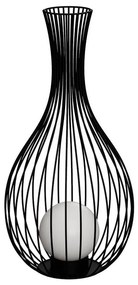 Eglo 900122 - Vonkajšia stojacia lampa FOSSOMBRONE 1xE27/10W/230V IP65
