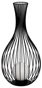 Eglo Eglo 900122 - Vonkajšia stojacia lampa FOSSOMBRONE 1xE27/10W/230V IP65 EG900122