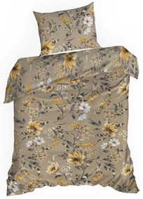 RENFORCÉ OBLIEČKY EMY 200X220 CM, 2 KS 70X80 CM KVETY