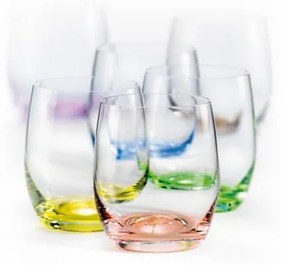 Sada sklenic, Crystalex, CLUB rainbow, 60 ml (6ks)