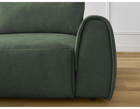 Tmavozelená rohová pohovka Aden – Bobochic Paris