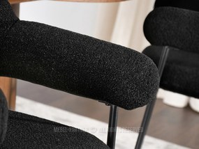 Jedálenská stolička Exigente (čierna). Akcia -20%. Vlastná spoľahlivá doprava až k Vám domov. 1136525