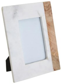 Kamenný rámček v bielo-prírodnej farbe 18x23 cm Sena – Premier Housewares