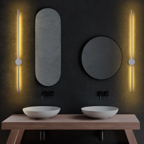 Nástěnné LED svítidlo Sword II šedé