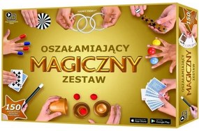 054729 Detský kúzelnícky set - Zlatá edícia - 150 trikov