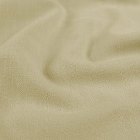 Biante Ľanový behúň na stôl LEN-025 Béžový 35x160 cm